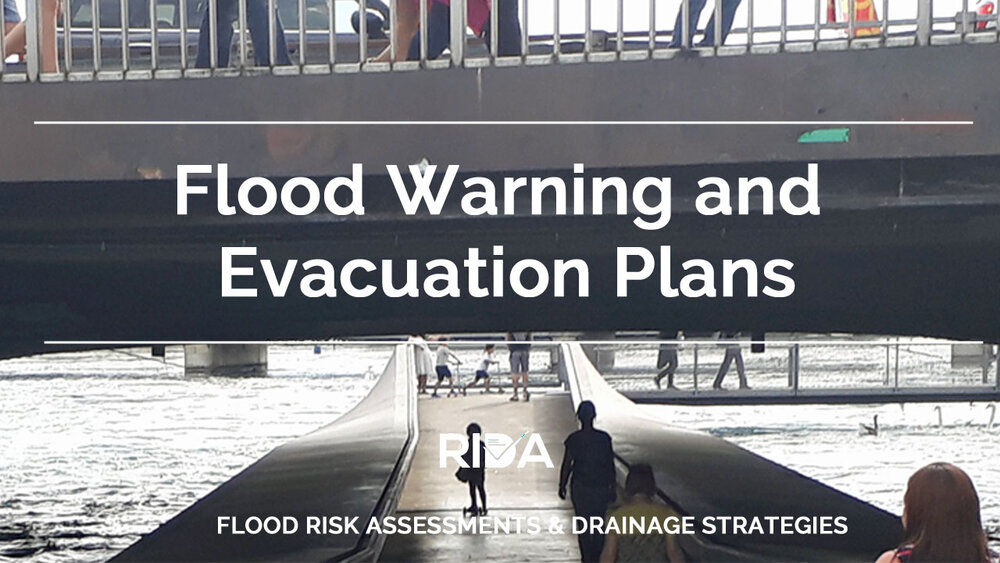 Flood warning and evacuation plan