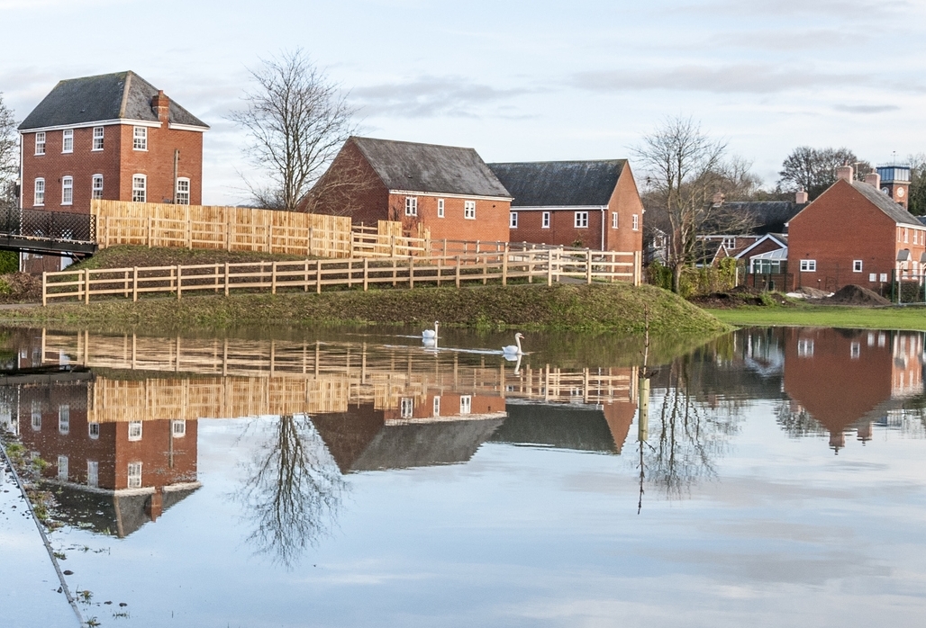 Flood risk assessment for small residential development under 5,000 square meters